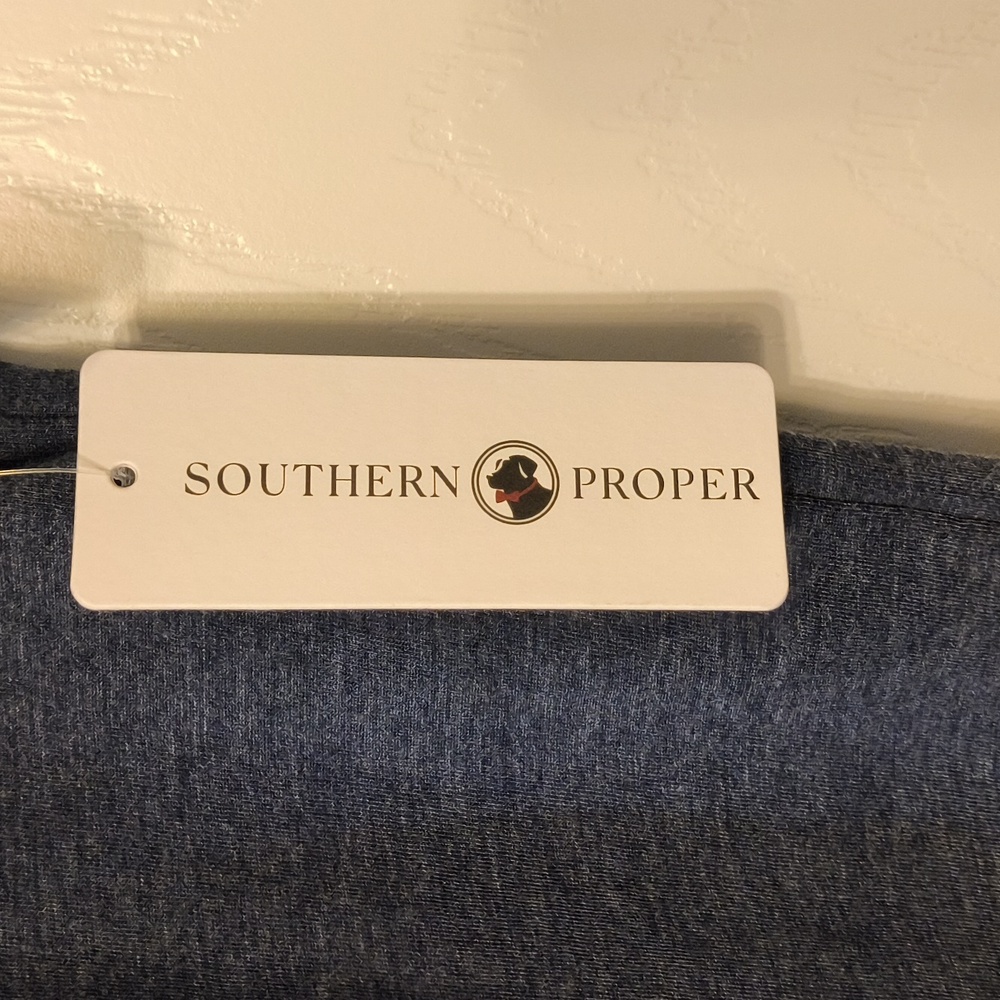 Southern Proper Navy Short Sleeve Tee - Picture 6 of 6
